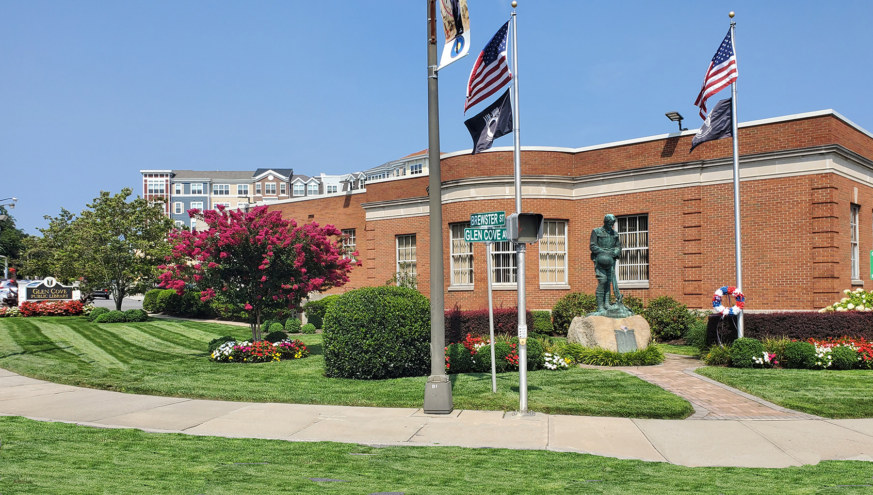 Homepage glen cove public library